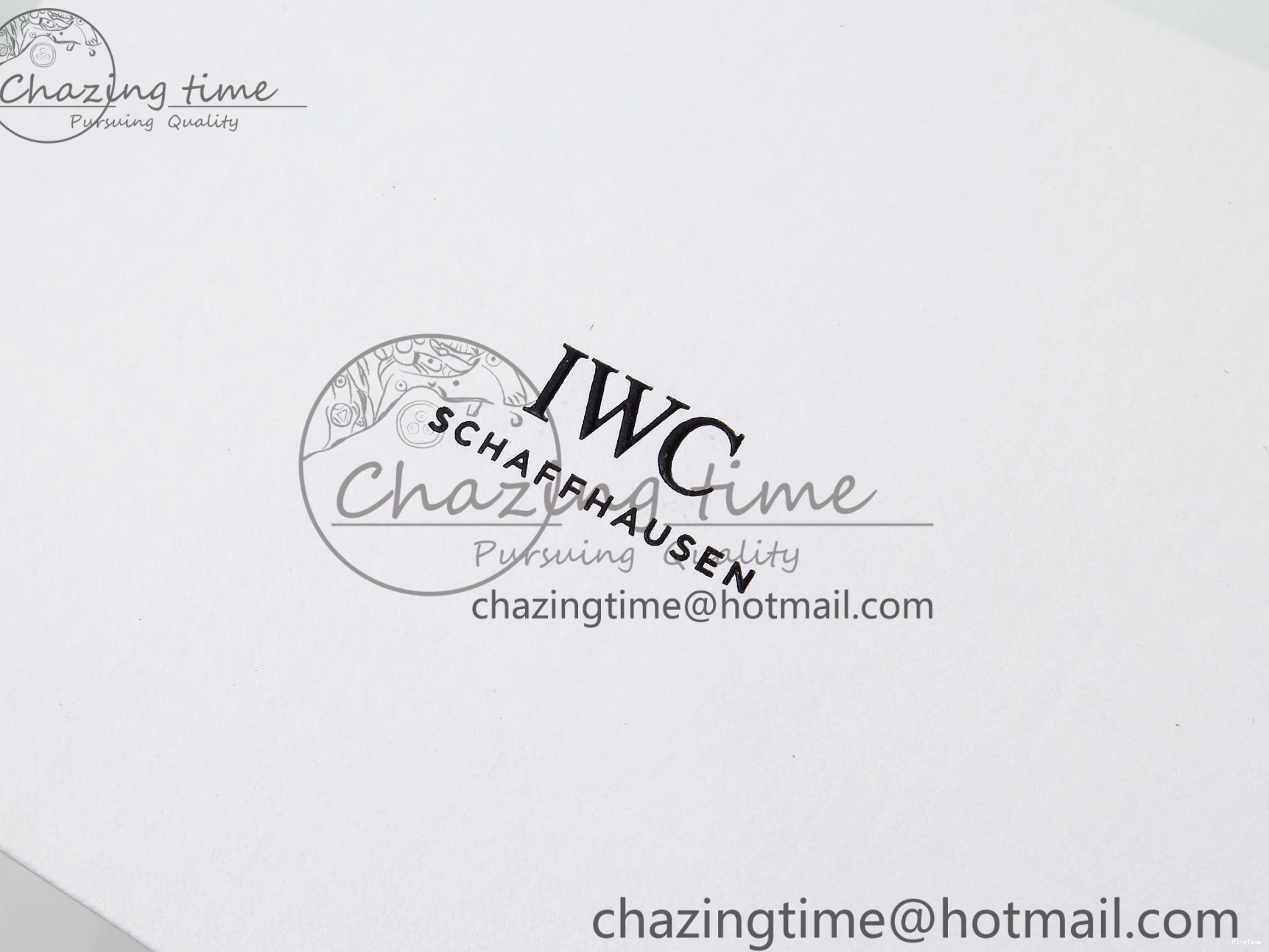 MIROTIME 0411 IWC BLACK TRAVEL BOX OdorResistant 7087